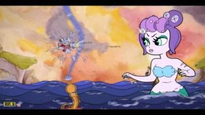 Тактика прохождения Русалки в CupHead!