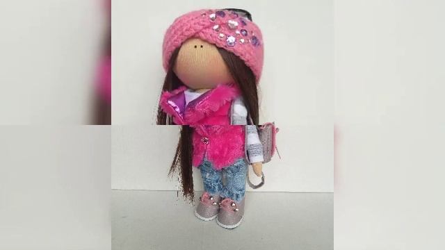 Интерьерная кукла мастер класс, куколка модница видеообзор смотреть онлайн