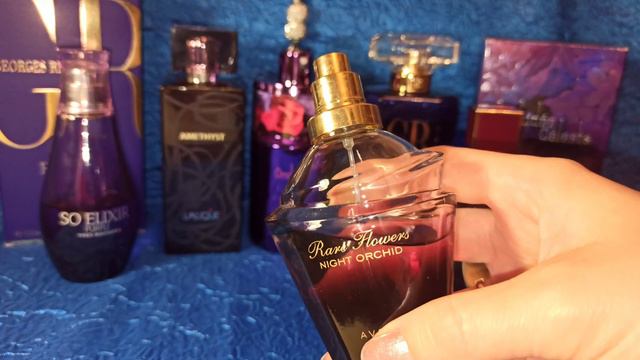 Цвет настроения фиолетовый💐 Мои ароматы в фиолетовых флаконах смотреть онлайн