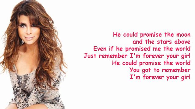 Forever Your Girl by Paula Abdul (Lyrics) смотреть онлайн