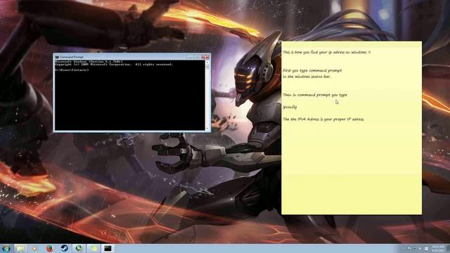 How to find your IP address on windows 7. смотреть онлайн