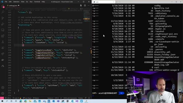 Windows Terminal Feature PREVIEW - Customize your keybindings, color tabs, split panes, and MORE! смотреть онлайн