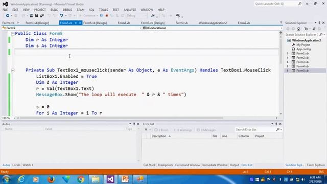 PART19 INPUTBOX USING FOR LOOP смотреть онлайн