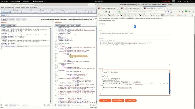 Combining web cache poisoning vulnerabilities (Video solution) смотреть онлайн