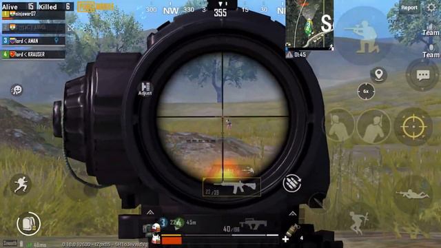 M416+ 6x recoil control || FULL GYRO || if you like then lapakke like dhoko :) || vega gaming|| смотреть онлайн