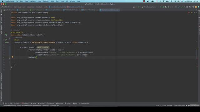 How to define and manage user in Spring Security using Spring boot microservice смотреть онлайн
