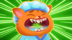 Суровый КОТИК БУБУ 2 №5. У Бубу болит зуб. Мультик ИГРА про котят на Хвостик ТВ