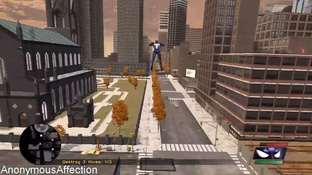 Spider-Man: Web of Shadows - Walkthrough Part 22 (Bad Path) - Destroying Symbiote Hives смотреть онлайн