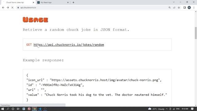 Random Jokes Generator React App | React Js Hooks Project смотреть онлайн