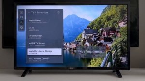? ? LG 32LQ63 Smart Tv  (2022 )(ENG SETUP)