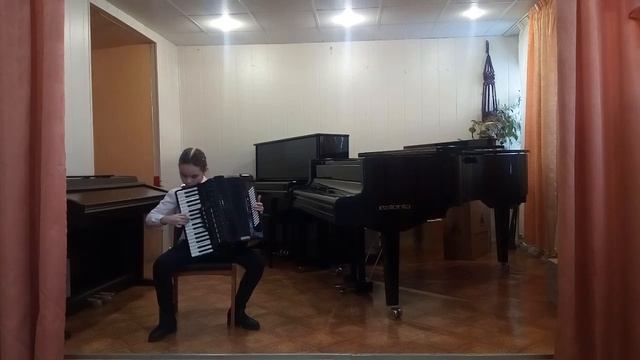 4 Крапивина Елена, 12 лет, ДШИ № 2 им Г А Шкала, Полька смотреть онлайн