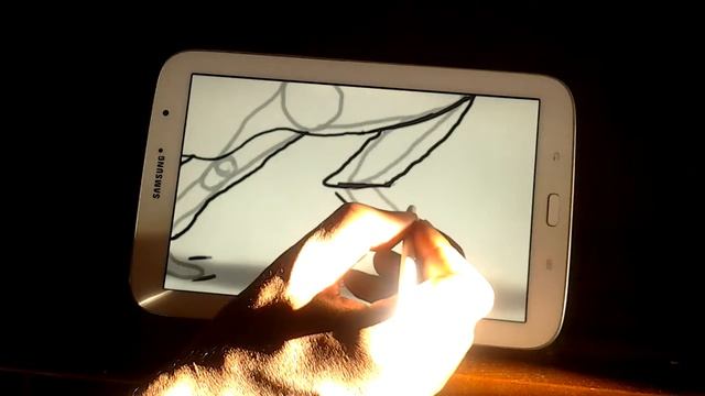 Sketchbook Pro Android. Lines of action part 2 смотреть онлайн