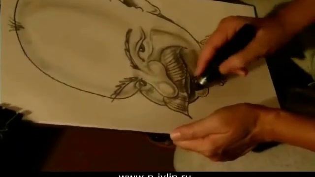 Рисуем шарж смотреть онлайн