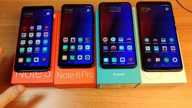 Сравнение Xiaomi Redmi Note 6 Pro vs Xiaomi Mi Max 3 vs Honor 8X vs Redmi Note 5. ЧТО КУПИТЬ! смотреть онлайн