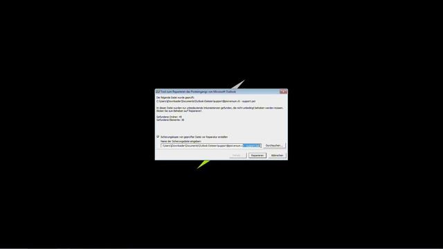 Tutorial #3 - Outlook 2010 ScanPST.exe | Pixiversum смотреть онлайн