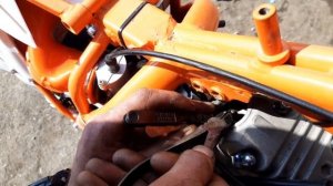 Регулировка зазоров клапанов Geon Terrax 250  166fmm