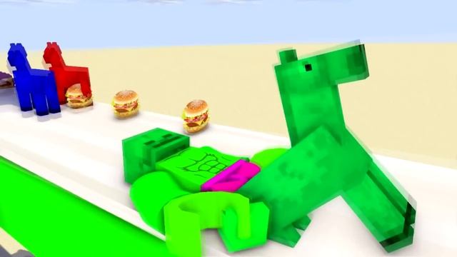 Monster School: LEGO Iron Man Rush GamePlay Mobile Game Runner Max Level LVL - Minecraft Animation смотреть онлайн