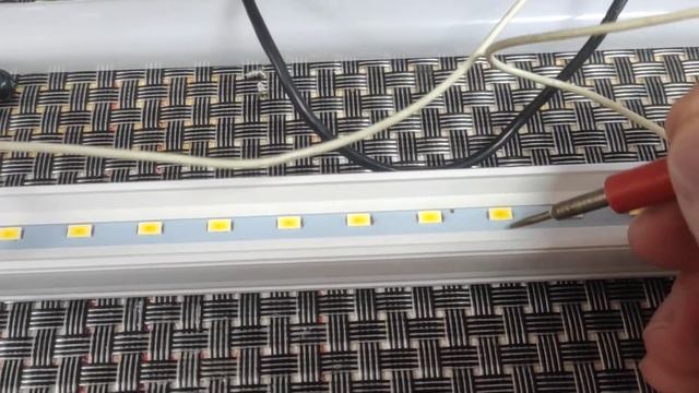 Проверка исправности диодов LED-лампы