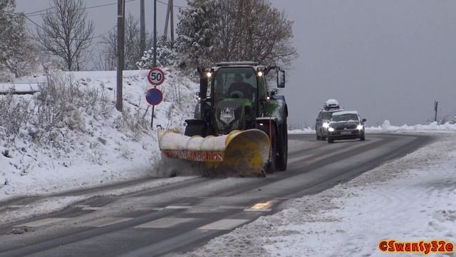4K| Volvo L90H, Fendt 724 & 720 Snow Clearing смотреть онлайн