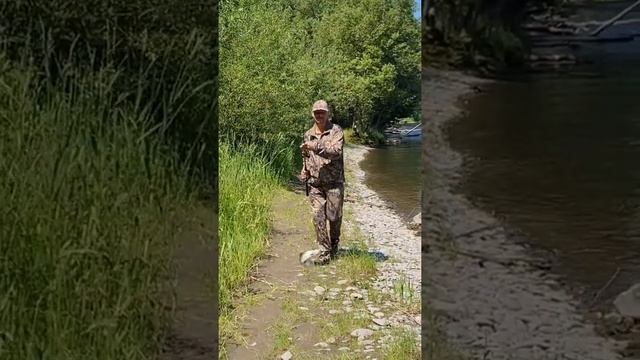 Рыбалка на реке Авача. По протокам на водомёте. Рыба есть!!! смотреть онлайн