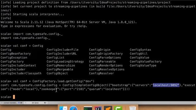 Streaming Data Pipelines Demo - Create Spark Context and Spark Session смотреть онлайн