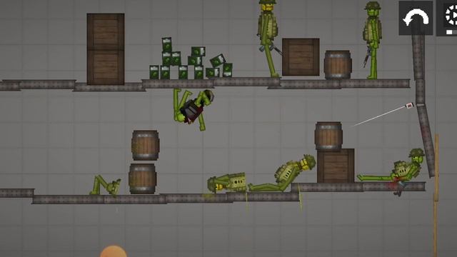 игра, melon playground, зеленые человечки, грабим банк смотреть онлайн
