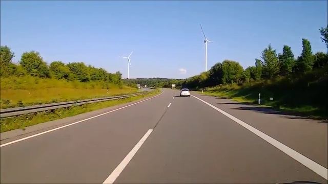 1/9 Convertible view: Perl – Ludwigshafen via A 8 + A 6 смотреть онлайн