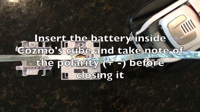 Cozmo robot cube's battery 910A LR1 1,5V temporary solution смотреть онлайн