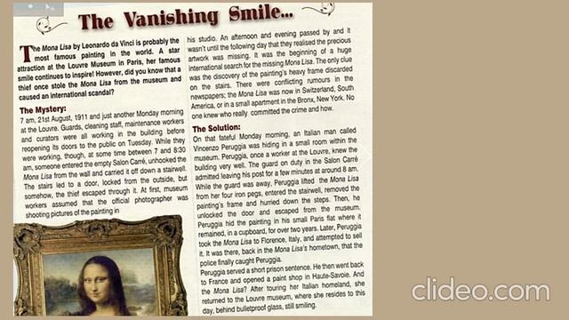 starlight 6 module 3 p. 52 Vanishing smile смотреть онлайн