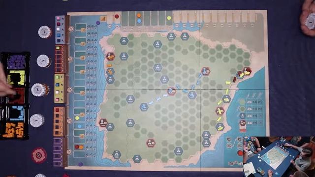 Iberian Gauge - Объясняем правила и играем в настольную игру смотреть онлайн