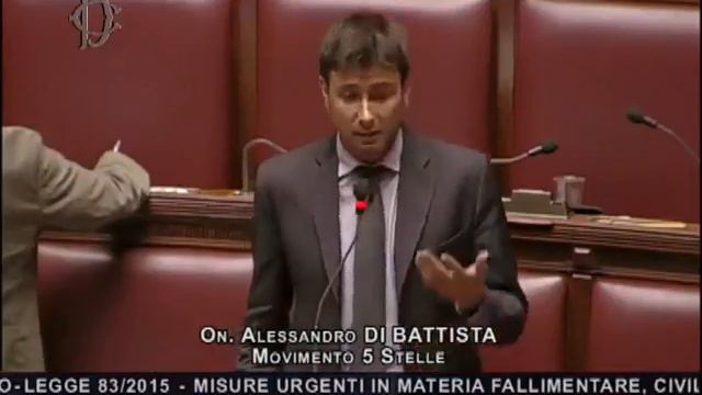 Alessandro Di Battista - Il partito della truffa 21/07/2015 смотреть онлайн