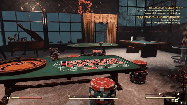 Fallout 76 CAMP - Casino (Фоллаут 76 Лагерь )