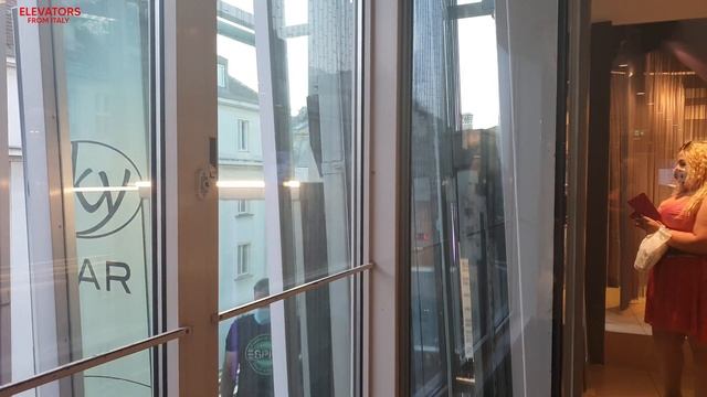 The Special inclined Schindler elevator in STEFFL, Vienna, Austria! / with bonus Schindler elevator смотреть онлайн