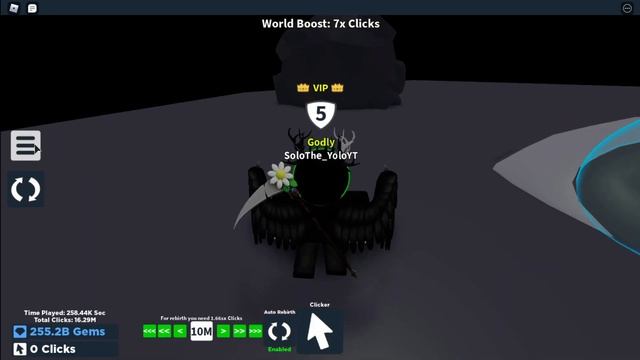 HOW TO GET GEMS FAST IN CLICKING SIMULATOR! / Roblox Clicking Simulator 2 смотреть онлайн