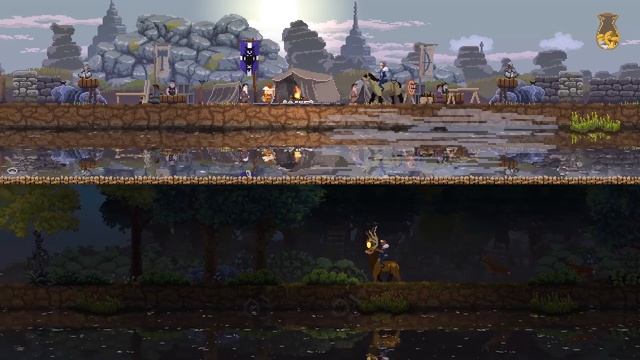 Kingdom Two Crowns # 3 | Прохождение | Третий остров - Без ферм и торговца смотреть онлайн