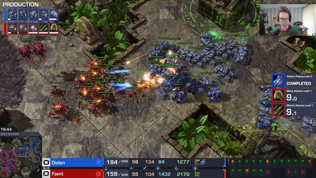 Dolan (T) MECHs it Happen vs. Fjant (Z) - HSC24 Group A | StarCraft 2 смотреть онлайн