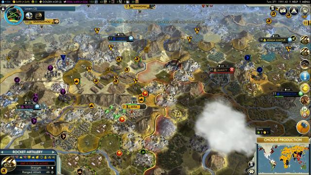 Civilization V - Episode 8, part 13 - Russia vs Persia & Polynesia смотреть онлайн