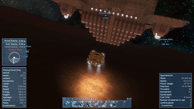 Space Engineers Planets - Ep 51 Ready for Flight смотреть онлайн