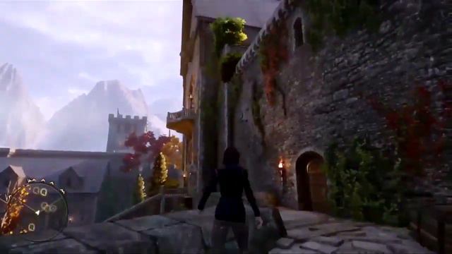 Solas Wall Paintings from Skyhold in Panorama (Dragon Age Inquisition Gameplay) смотреть онлайн