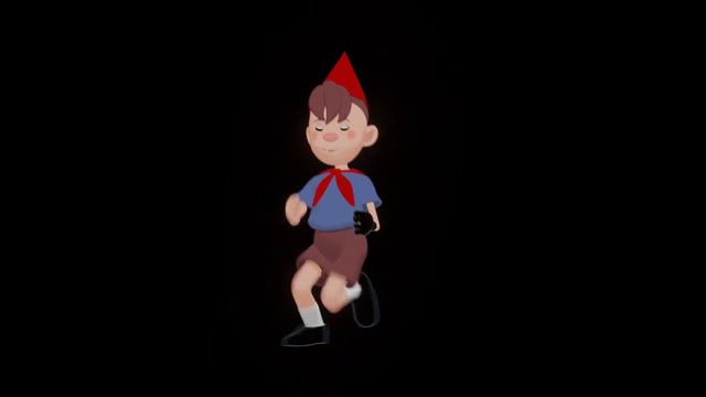 Atomic Heart - Pioneer Walk Cycle Animation смотреть онлайн