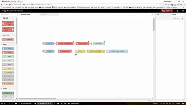 Use Node-RED to Send I/O Data to MS SQL смотреть онлайн