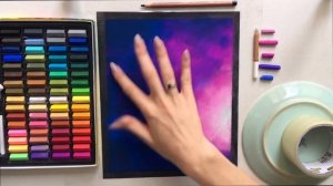 Картина Пастелью всего за 15 минут/Pastel art for beginners