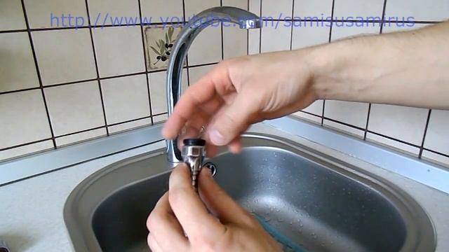 Насадка на смеситель для экономии воды ( развод ) смотреть онлайн