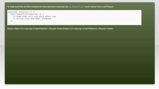 Vue 2 hook ready смотреть онлайн