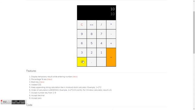 Simple Android Calculator Demo With Javascript смотреть онлайн
