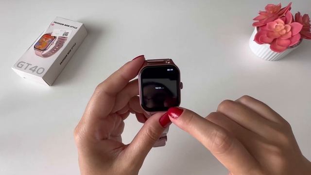 SMARTWATCH GT40 ROSE GOLD | REVIEW COMPLETO ✅ смотреть онлайн