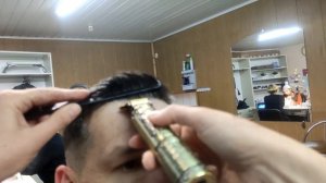 Аккумуляторная машинка триммер Т9 для стрижки обзор и испытание на мне.