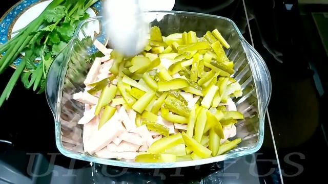 Աղցան #ԿՌՈՒԻԶ։ Салат #КРУИЗ .Вкусный, яркий и бюджетный! New Year's salad.Salad CRUISE смотреть онлайн