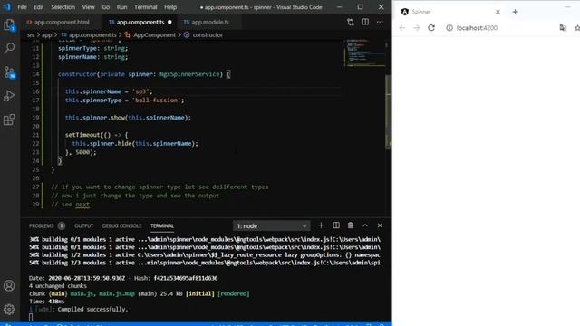 ngx spinner | Spinner Types | Angular 4-15 | Ngx Spinner Loading Angular 9 смотреть онлайн