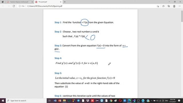 Fixed Point Iteration Method смотреть онлайн